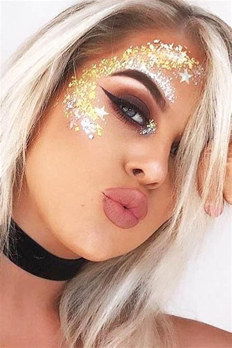 Check spelling or type a new query. Look at the webpage to see more on makeup looks #makeuponpoint | Gold glitter makeup, Glitter ...
