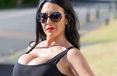 big fake tits debbie delamar breasts huge biggest mature round woman girls sexy boobs britain dailymail implants says reif alt