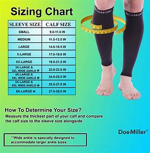 Find Premium Calf Compression Sleeve 20 30 Mmhg Online Doc Miller