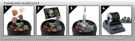 Working to transform rough rock into beautiful tumbled stones gives most people a great feeling of accomplishment. Amazon.com: NATIONAL GEOGRAPHIC Hobby Rock Tumbler Kit - Includes Rough Gemstones, 4 Polishing ...