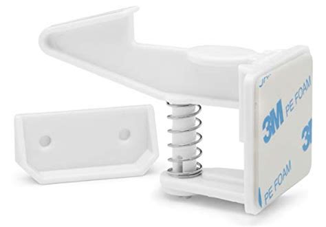 Are you worried about the safety of your baby once they start crawling and while most moms don't need any to install these locks, screws are included in case you need them. Cabinet Locks Child Safety 12 Pack | Baby Safety Cabinet ...