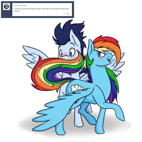 Its only been a few weeks since soarin and i started dating and so far things are great we really seem to be perfect for each other. #1460781 - artist:eternalsubscriber, backwards cutie mark ...