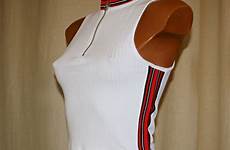sleeveless tight shirt vintage gift her