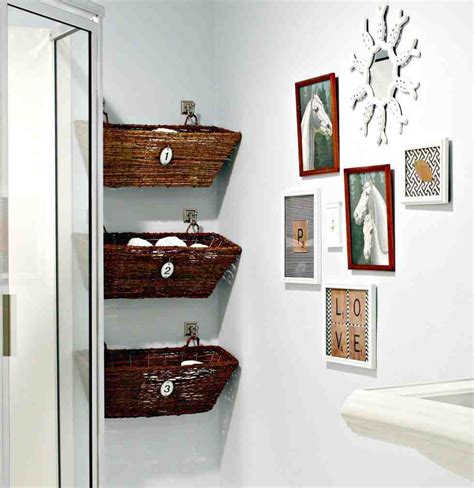 24 smart storage ideas to make the most of a small bathroom. Storage Ideas for Small Bathrooms with no Cabinets - Home ...