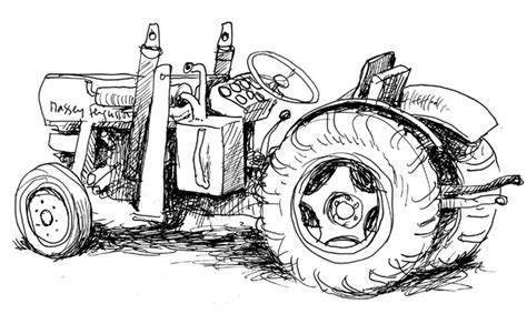 Coloriage tracteur à imprimer et coloriage tracteur en ligne fan de l'agriculture, de la nature, te voici dans la catégorie de tracteur à imprimer. Coloriages à imprimer : Tracteur, numéro : 3694