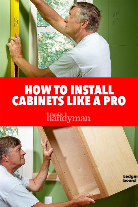 They are somewhat adjustable, but. How to Install Cabinets Like a Pro (With images ...