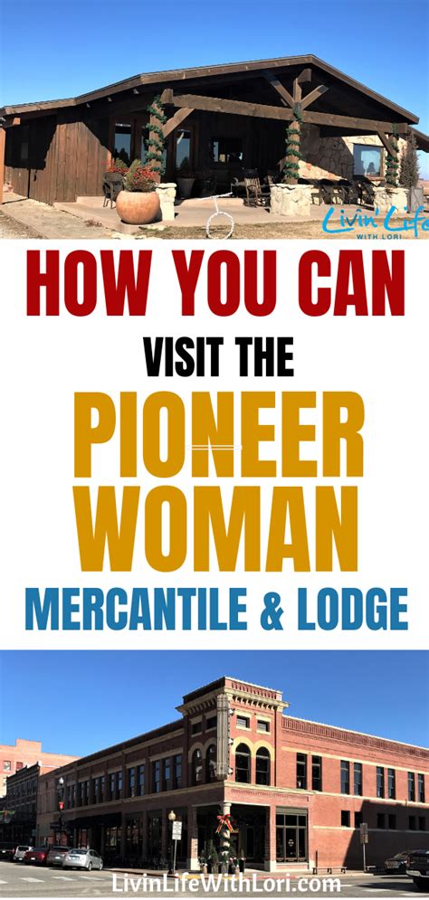 The lodge is where the pioneer woman show is filmed and that is open to the public. Tips For Planning Your Visit To The Pioneer Woman ...