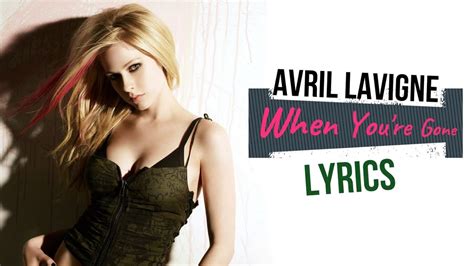 Music video by avril lavigne performing when you're gone. Avril Lavigne - When You're Gone - Lyrics 🎵 - YouTube