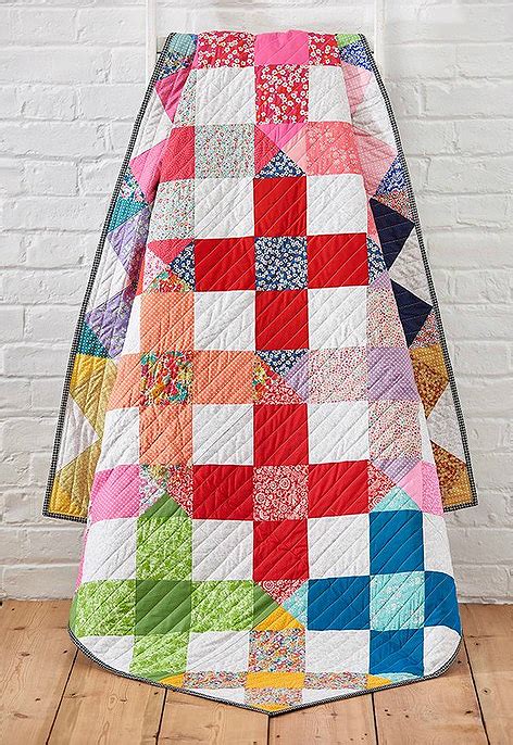 Baby knitting patterns sewing patterns crochet patterns free knitting kids knitting jumper patterns knitting ideas lead generation 3d templates. Big Crosses Make This Quilt Quick and Easy | Cross quilt ...