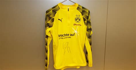 Matchday borussia dortmund vs fc schalke 04 (2020), euro 2020 european qualifiers (2019) and. Raphael Guerreiro's Worn BVB Warm-Up Shirt with Signature