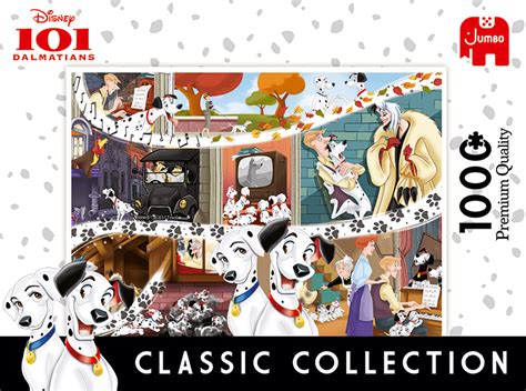 Glenn close was very good in the movie, and i liked all of the dalmatians. Disney's 101 Dalmations 1000 Piece Jigsaw Puzzle | Disney ...