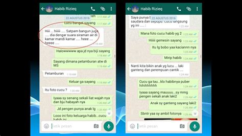 Bahkan keduanya juga bisa dijerat dengan uu no 19 tahun 2016 tentang informasi dan transaksi elektronik (ite). Bukti Percakapan Di Whatsapp Rizieq Shihab Berselingkuh ...