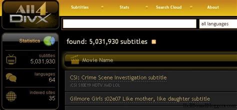 If you want to download subtitles for the latest tv show or tv series, tvsubs is definitely worth a try. Top 20 Best and Free Subtitle Download Sites in 2019