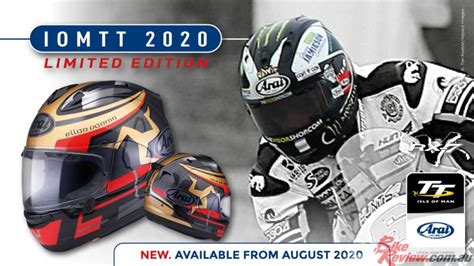 Welcome to the official facebook page of arai helmet (europe) b.v. Arai reveals 2020 IoM TT Limited Edition RX-7V Lid - Bike ...