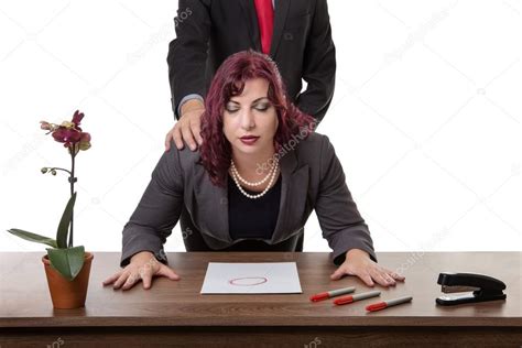 She wondered if she would when her husband had brought the desk into their home, she'd stared in horror. The boss at work ⬇ Stock Photo, Image by © jayfish #87768420