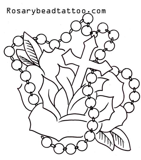 This is the best chance for you to show off. rosary tattoo,cross tattoo design,rose tattoo,tattoo ...