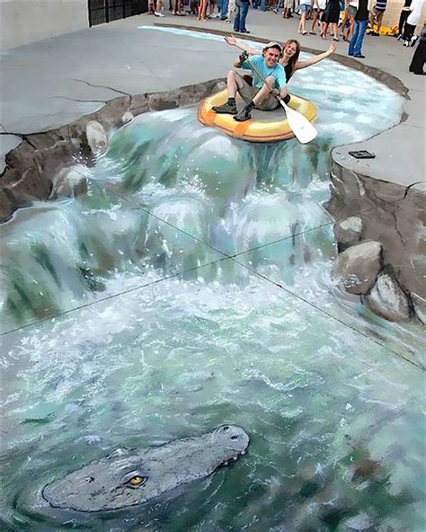 All prints are printed on deep matte fujicolor crystal archive professional paper. 3D Sidewalk Chalk Art: 4 of the World's Most Talented ...