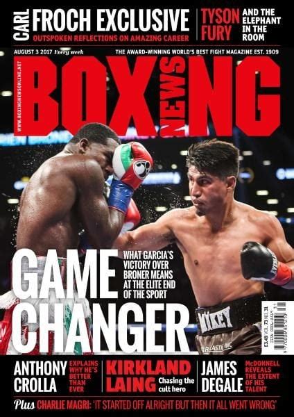 Maybe you would like to learn more about one of these? Boxing News — August 3, 2017 PDF download free