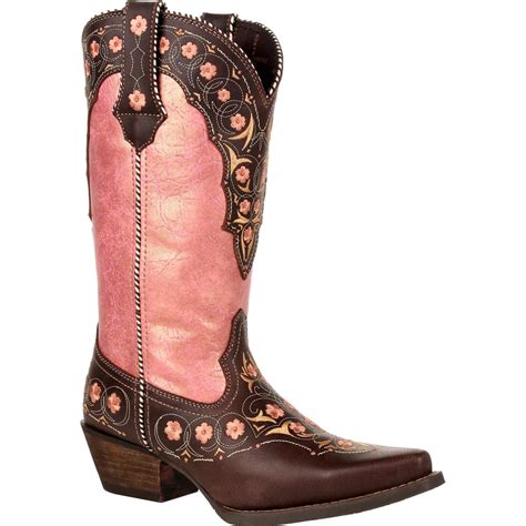 34/45 women gold/silver/black punk knee high riding boots cowboy shoes winter dtop rated seller. Crush™ by Durango® Women's Vintage Rose Gold Floral Western Boot | eBay