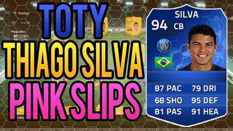 His overall rating is 101. PINK SLIPS Thiago Silva Toty | بنك سليب تياغو سيلفا أزرق ...