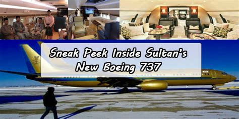 Are you interested in chartering a private jet? Sneak Peek Inside Sultan's New Boeing 737 - DISCOVER JB ...