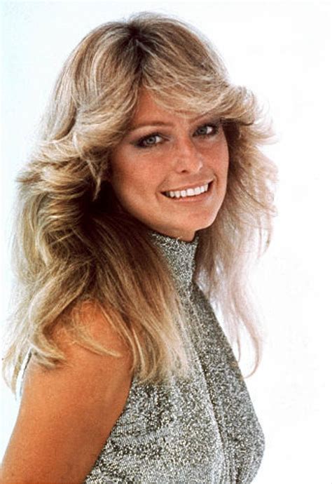 Farrah fawcett was famous for her hairstyles and acting work in the television show charlie's angels in the 1970's. Farrah Fawcett | Farrah fawcett, Hair flip, Hair styles