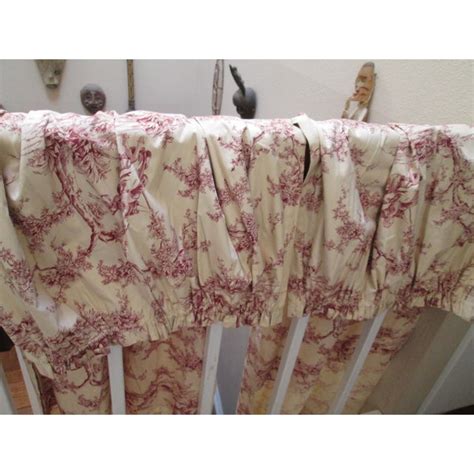 Get decor fast with target drive up, pick up, or same day delivery. Vintage French Red and White Toile Curtains, Panels and ...