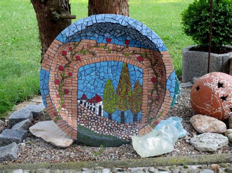 Weitere ideen zu garten, mosaik, garten pflaster. Im Garten - Caroline Jung Mosaikkünstlerin aus ...