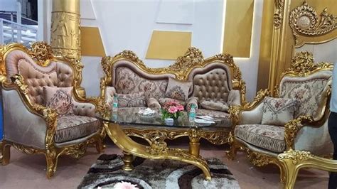 While our showroom spans over 35,000 square feet and houses global furniture brands, our manufacturing unit spread across 75,000 square feet, produces some of the most exquisite, unparalleled furniture pieces. Luxury handcrafted gold leaf sofa | Luxury sofa, Egyptian ...