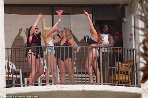 Spring into the april break from the comfort of your own home! Spring Breakers defy drink ban to twerk, flash and fight ...