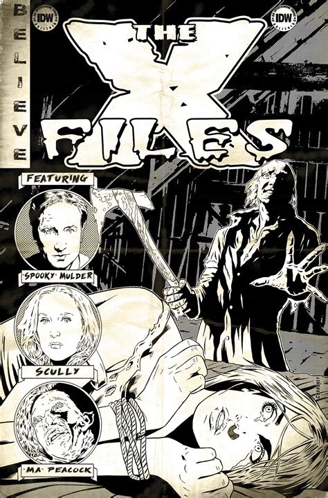 Ким мэннерс, роб боумен, дэвид наттер и др. "The X-Files" Season 10: Television vs. Comics - Bloody ...