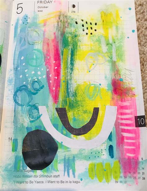 Maybe you would like to learn more about one of these? Messy colorful mark making with acrylic gouache and ...