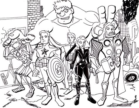 Some may argue that avengers is the most exciting of the marvel comics. Avengers Coloring Pages - Best Coloring Pages For Kids