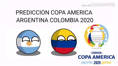 Tras la reunión del consejo de la conmebol celebrada en miami este miércoles, se anunció la postulación de colombia y argentina para la realización conjunta de la copa américa 2020. PREDICCION COPA AMERICA ARGENTINA COLOMBIA 2020 - YouTube