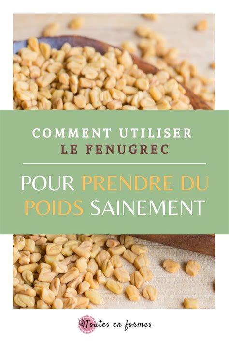 Idées de repas, menus et recettes des gourmets. Le fenugrec, la graine MIRACLE pour grossir ? 🌾 en 2020 ...