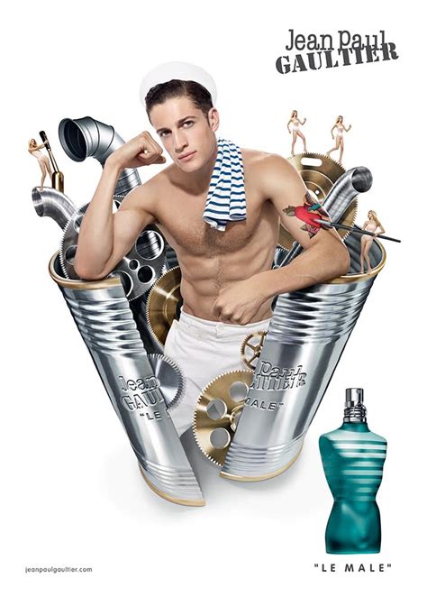 The top notes are composed of mint, lavender and bergamot. Le Male Jean Paul Gaultier cologne - a fragrance for men 1995