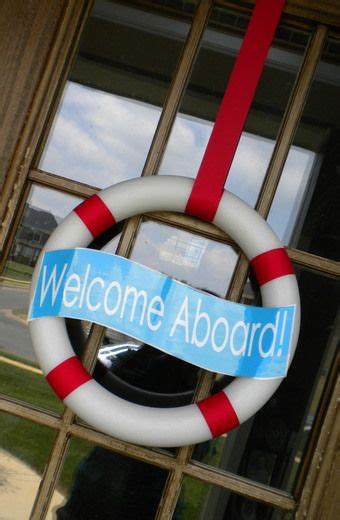 You will find dozens of cruise ship themed centerpieces, banners, backdrops, signs and more. Nautical Birthday Party Ideas | Photo 3 of 25 | Nautical ...