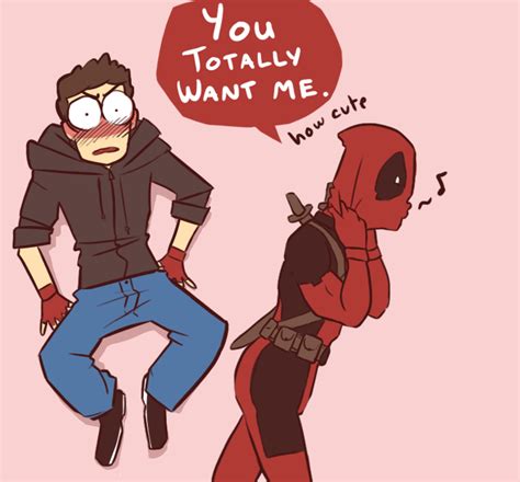 See more ideas about deadpool and spiderman, deadpool x spiderman, spideypool. Deadpool Wade Wilson peter parker MLArt SpideyPool ...