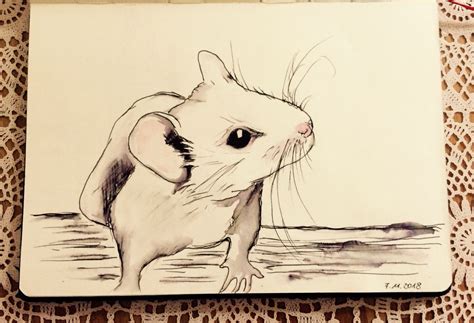 Mitzi a maus vás hravě naučí německy, eins, zwei. Aquarell Maus S.R. | Zeichnungen, Aquarell, Malen