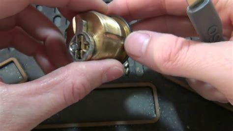 How to use smart key rekey easy! (77) Picking Open & Rekeying a Kwikset Mortise Cylinder - YouTube