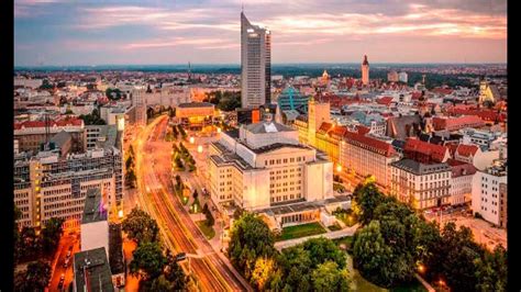 Aussicht von der zitadelle petersberg zum dom st. 🇩🇪Лейпциг Йена Германия - YouTube