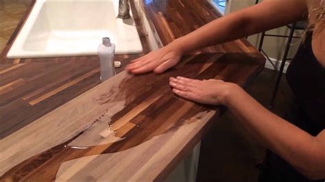 This will condition and keep your block from cracking or drying out. Butcher Block Care | Butcher block, Butcher block ...