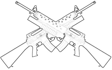 Select from 35919 printable coloring pages of cartoons, animals, nature, bible and many more. Machine guns Coloring pages 🖌 to print and color