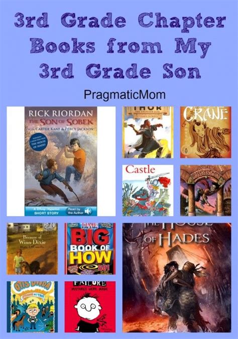 Free grade 3 math worksheets. 3rd Grade Chapter Books from My 3rd Grade Son | 3rd grade ...