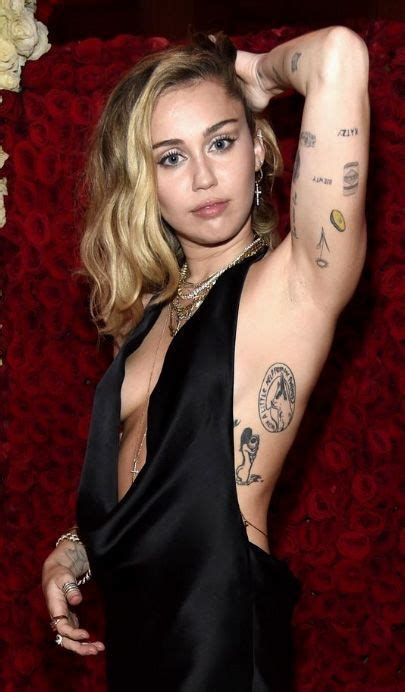 Miley cyrus is an american actress and singer best known for starring in the disney channel show hannah montana. Miley Cyrus New Tattoo 2019