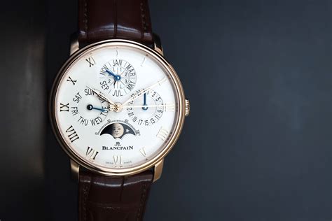Als eine der ältesten uhrenmanufakturen der schweiz ist das unternehmen stolz darauf, dass. Blancpain's new Villeret Quantieme Perpetuel is classic watchmaking moulded by modern tastes