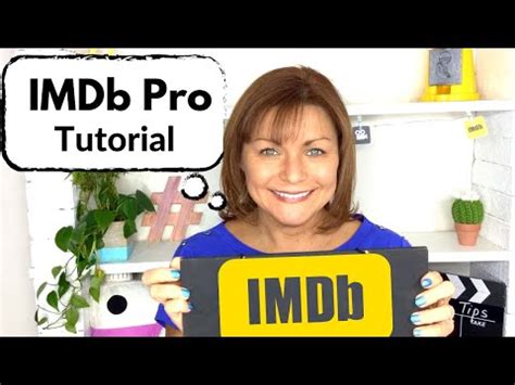 IMDbPro Tips for Actors - IMDB Pro Tutorial - YouTube