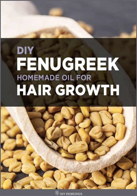 Before applying i put the oil in the oven for 30sec to. DIY Fenugreek Homemade Oil For Hair Growth