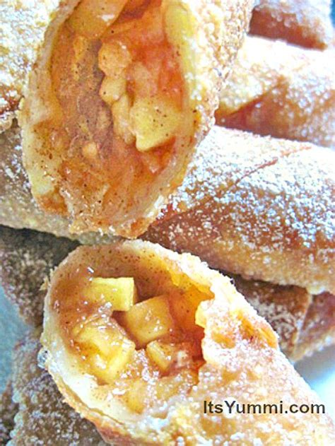 Put them to good use instead with these recipes. Easy Apple Pie Egg Rolls Recipe ~ ItsYummi.com | Egg roll ...