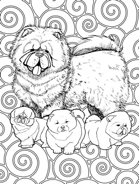 Perfect birthday and holiday present or gift by originalcoloringpages. Resultado de imagem para dog chow chow paw print crochet ...